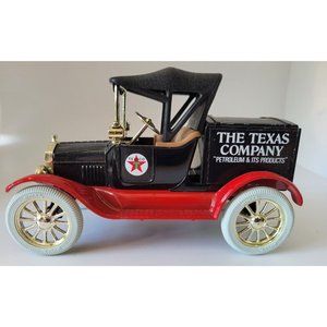 ERTL 1918 Ford Model T Runabout Truck Coin Bank Texaco Die Cast Texas Co.